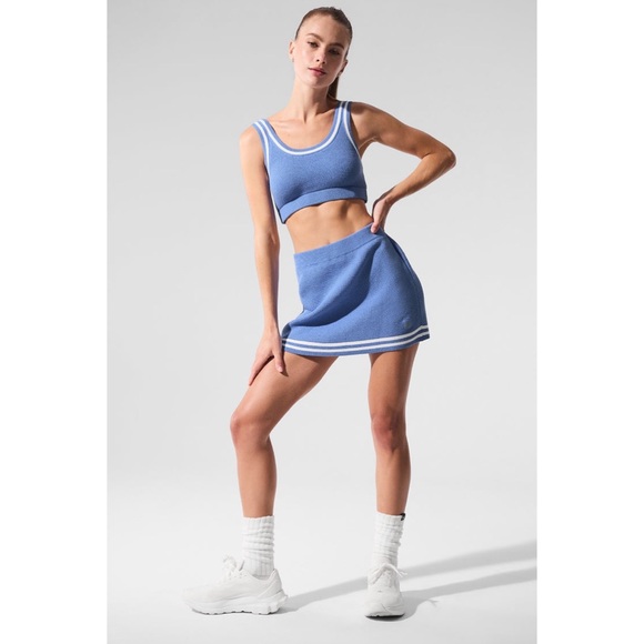 Alo Tennis Club Sweater Knit Bra - Picture 5 of 9